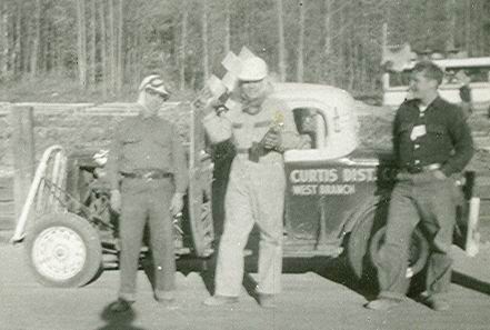 West Branch Speedway (Rau and I-75) - Ed Leduc R N B Zettle 55
